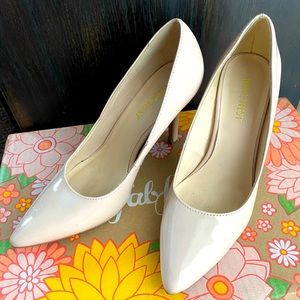 Nine West Nude Heels